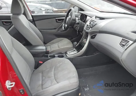 2013 Hyundai Elantra Gls из США, поврежденный, VIN KMHDH4AE6DU945363